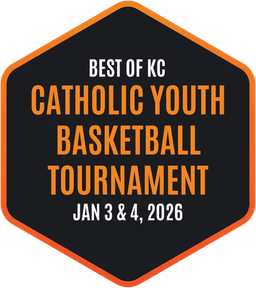 Best of KC Catholic Youth Tournament banner logo
