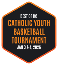 Best of KC Catholic Youth Tournament banner logo